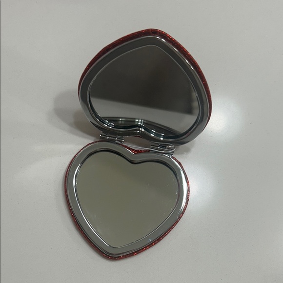 Coach Glittering Red Heart Mirror - Picture 2 of 3